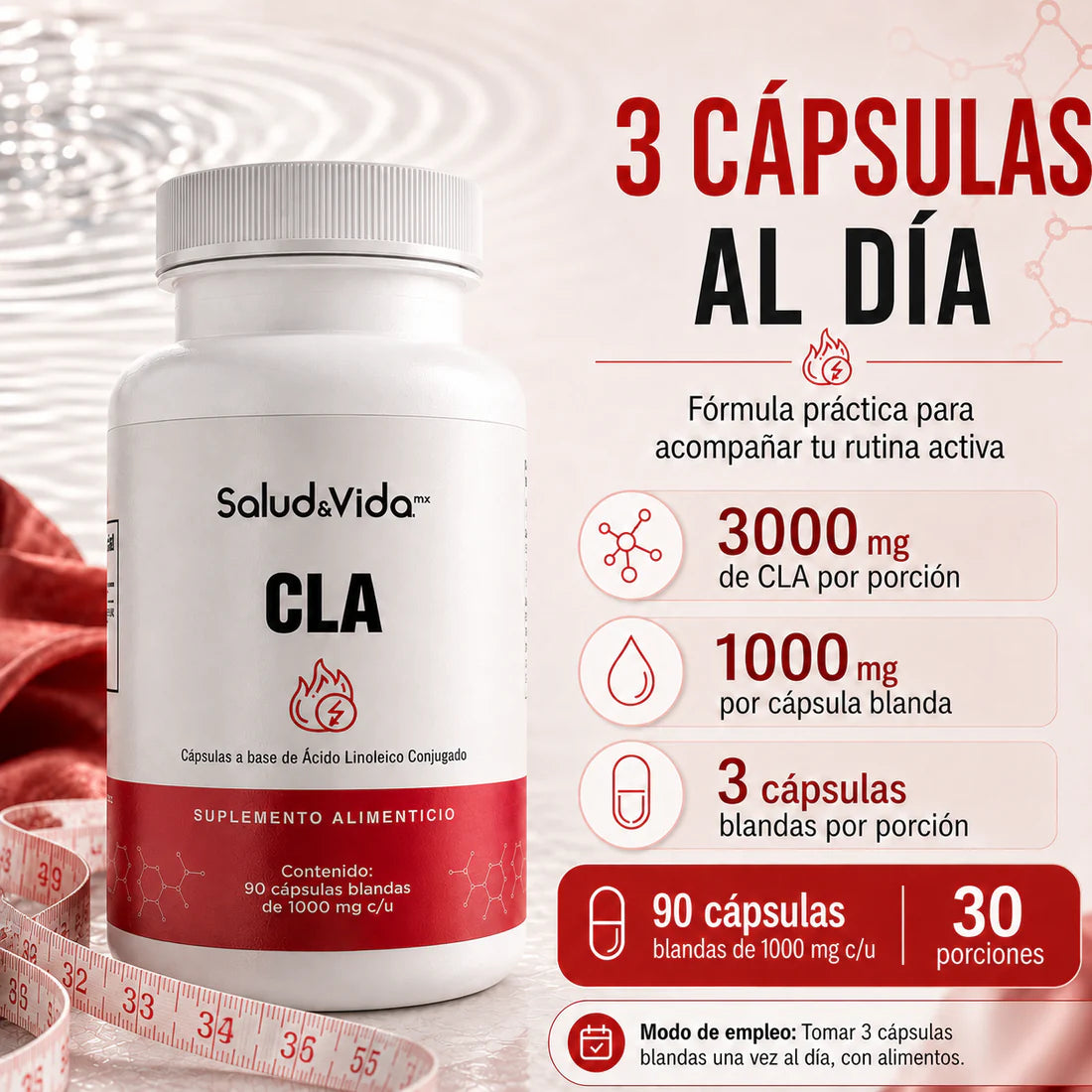 CLA 90 Cápsulas