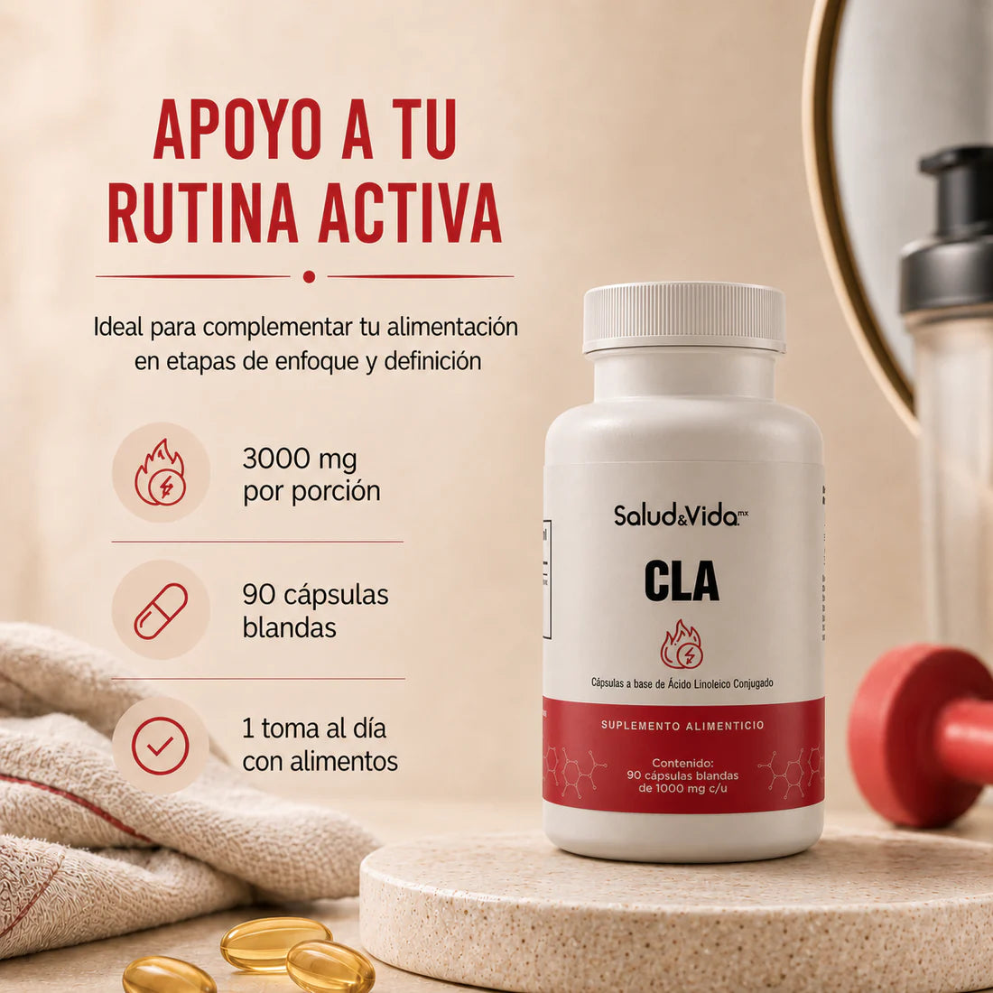 CLA 90 Cápsulas