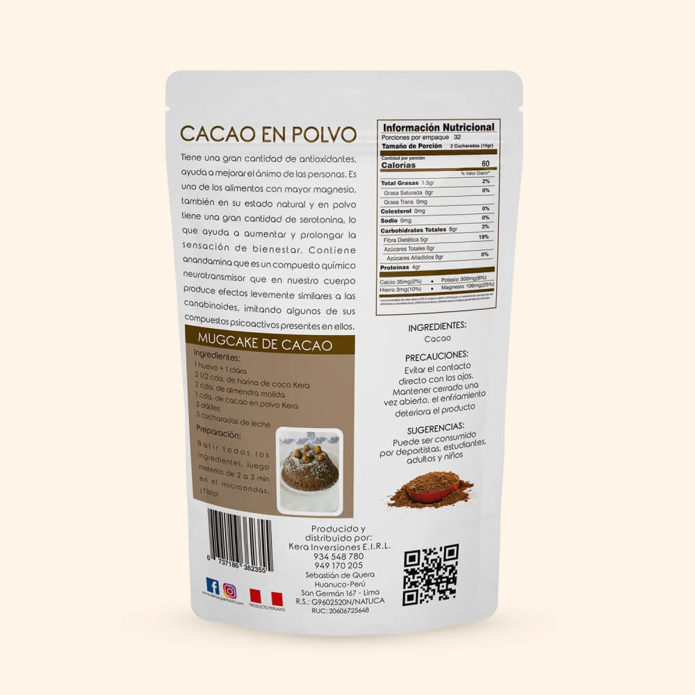 Cacao en polvo (Instantáneo) 200grs.