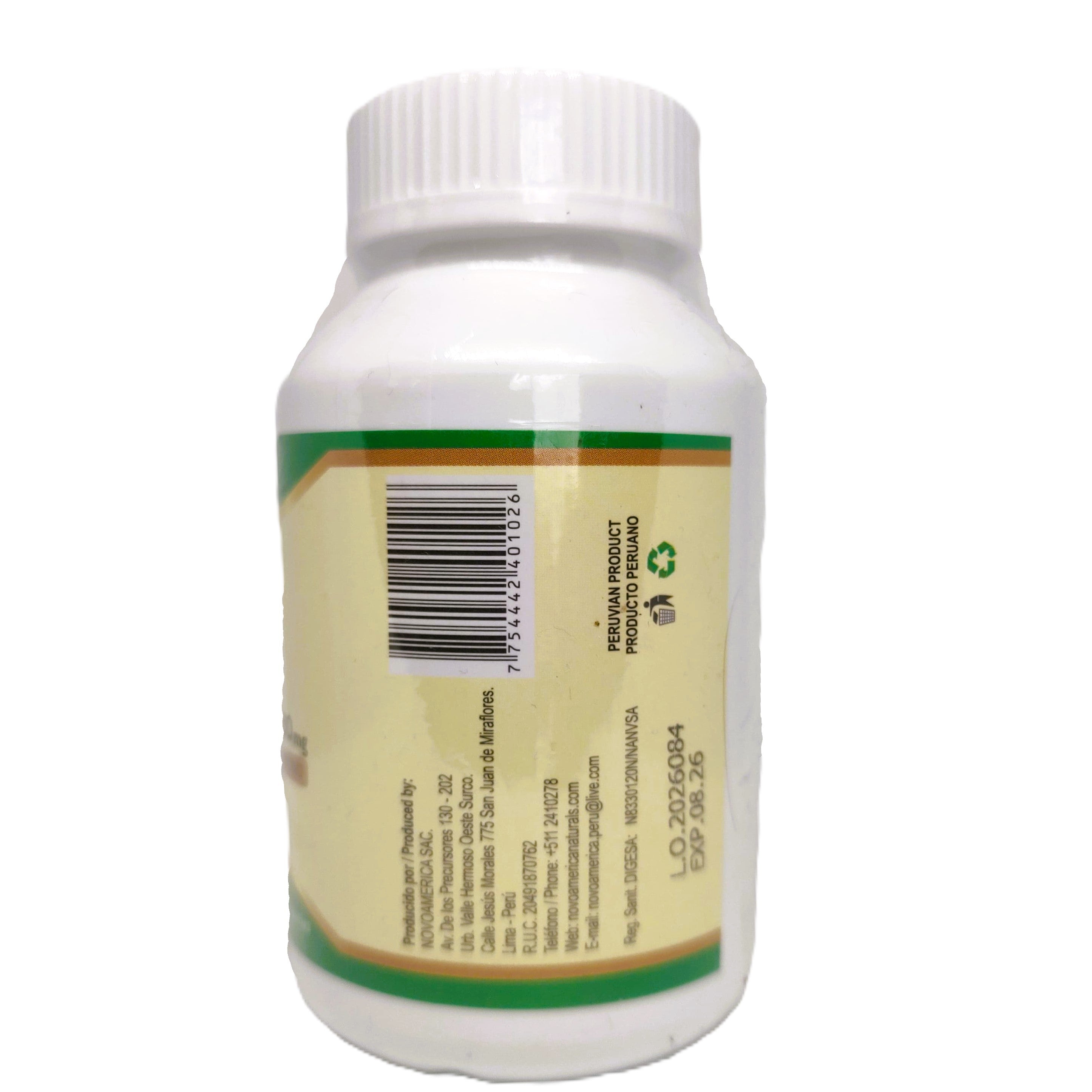 CITRATO DE ZINC 30MG 100 CÁPSULAS | Apoyo inmunológico, Cicatrices, Acné, Cabello, Antioxidante.