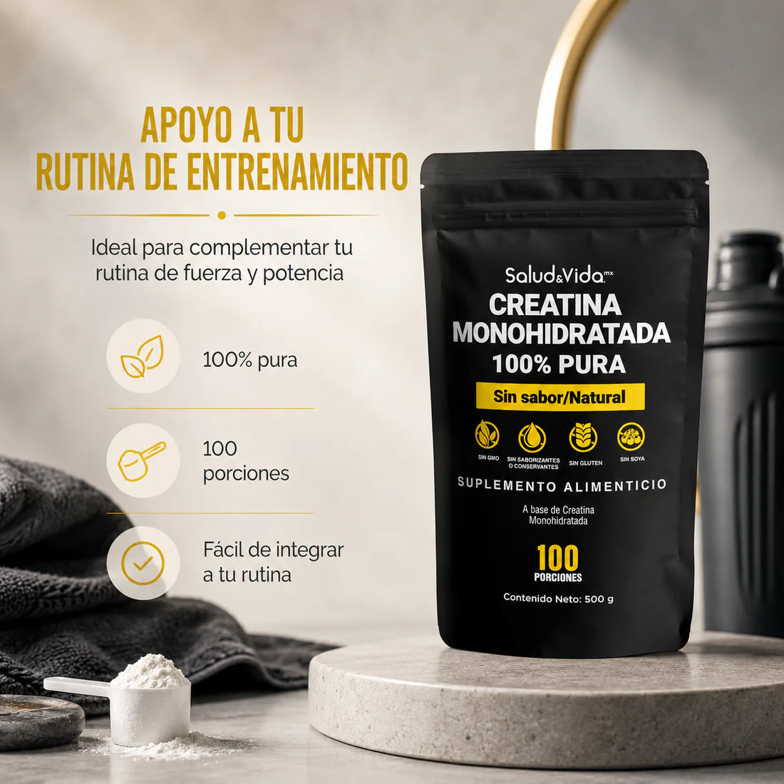 Creatina Monohidratada 500g