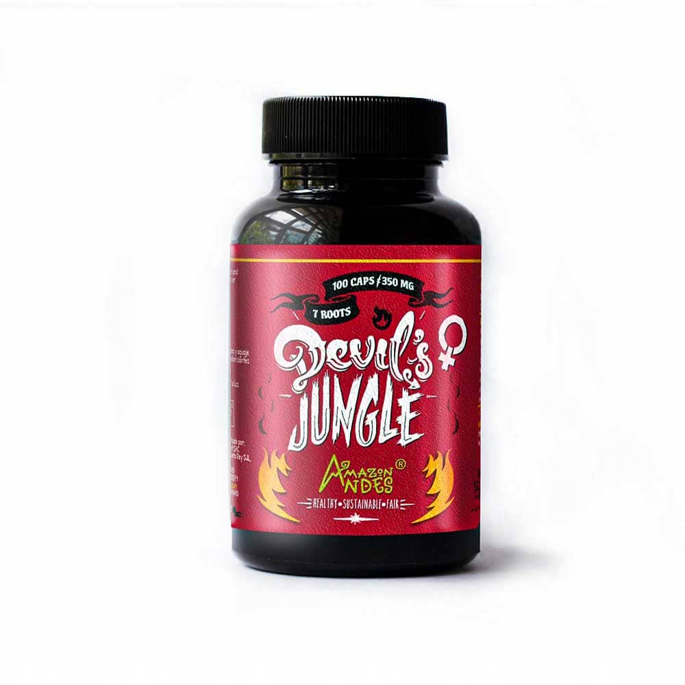 Devil’s Jungle  cápsulas para mujer 100càp.  * 350 mg - AMAZON ANDES