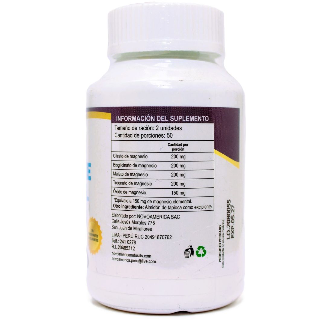 Magne Total V 500mg. 100 cápsulas
