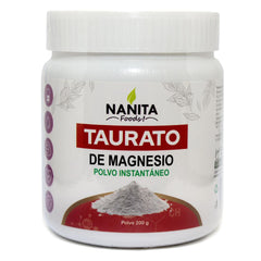Taurato de Magnesio 200 g. - Estrés . Presión arterial alta - Corazón