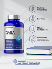 Gaba 750 mg 180 cápsulas