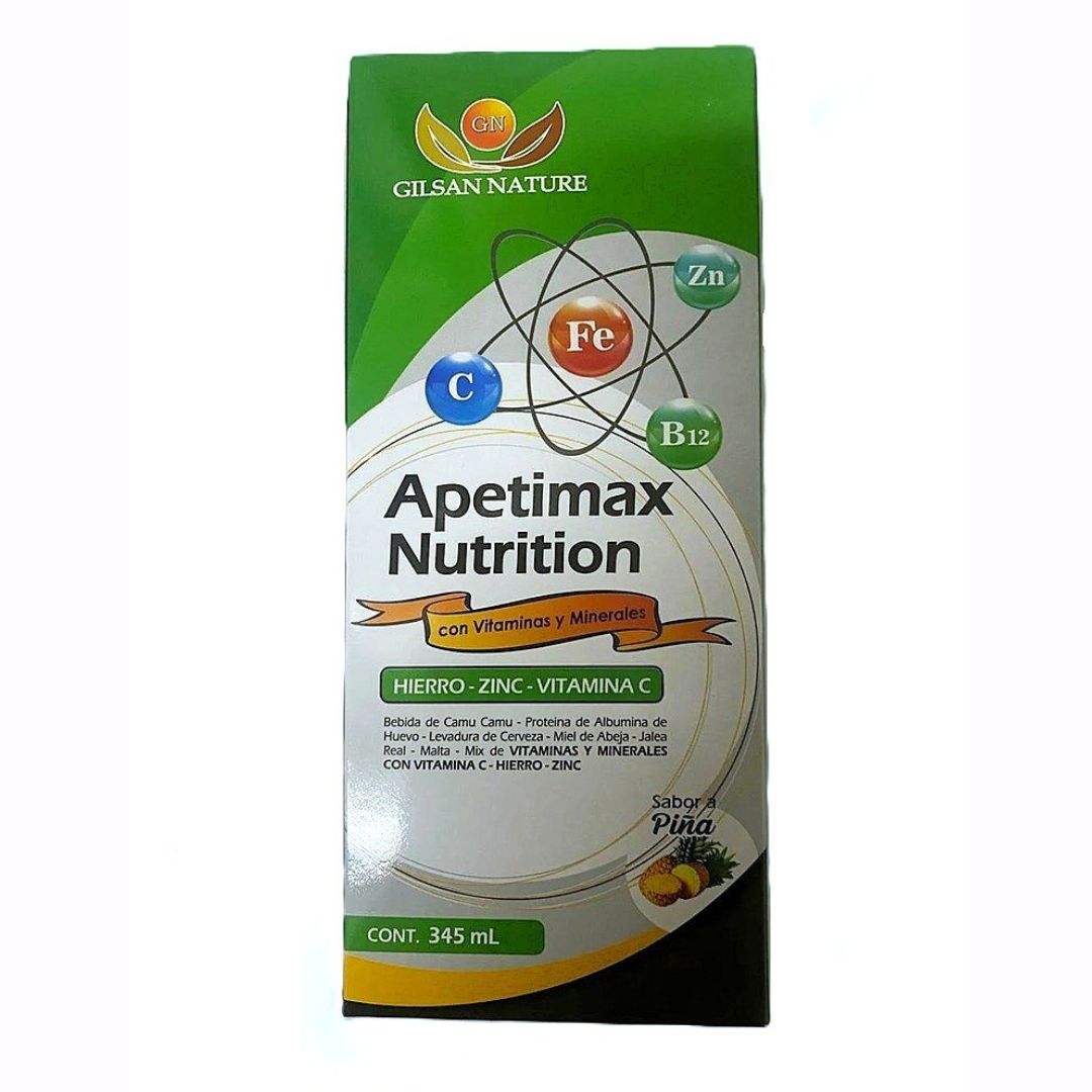 APETIMAX NUTRITION 345ML JARABE | Estimulante de apetito