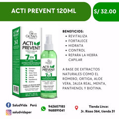 TÓNICO CAPILAR ACTIPREVENT 120 ML