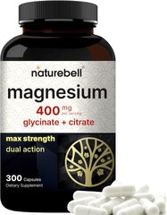 Magnesio Glicinato+Citrato  400mg.