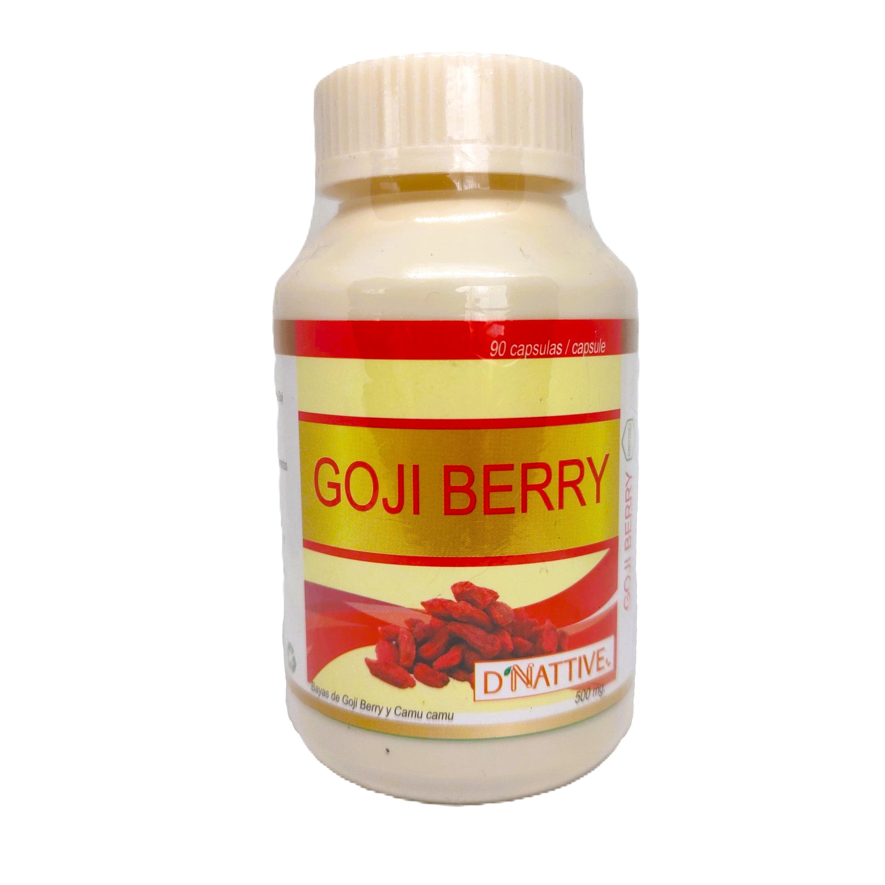 Goji Berry 500mg. 90 cápsulas