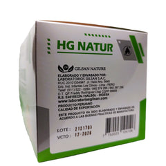 HG Natur 30 sobres,  sabor durazno - Hígado