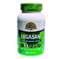 Higasan 500mg. 100 cápsulas -  Hígado, cirrosis