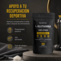 L-Glutamina 500 gramos