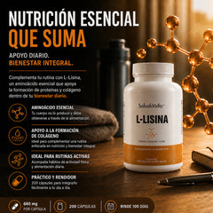 L-Lisina 200 Cápsulas