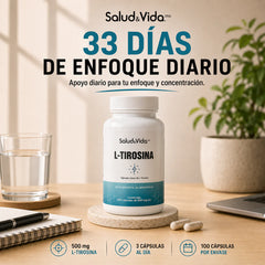 L-Tirosina 100 Cápsulas