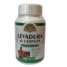 LEVADURA 100 CÁPSULAS 500MG | Desnutrición, Estrés, Depresión, Crecimiento.