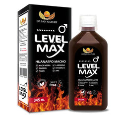 HUANARPO MACHO - LEVEL MAX 345ml.  | Estimulante sexual, Salud reproductiva, Energizante, Antiinflamatorio.