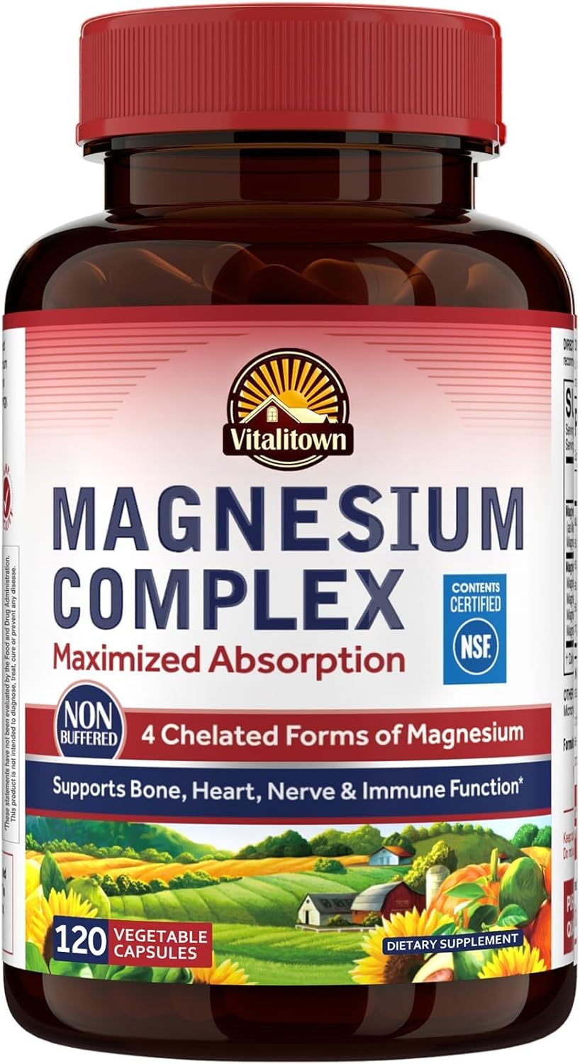 Magnesio Complex 500mg 120 cápsulas