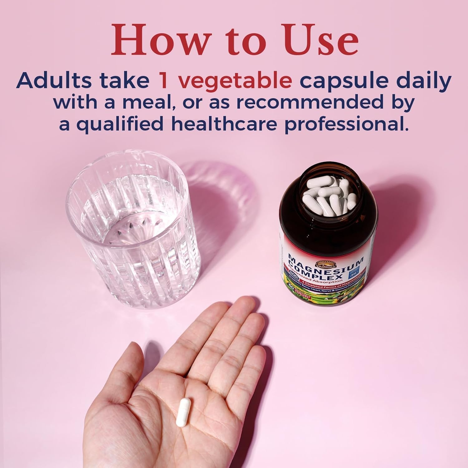 Magnesio Complex 500mg 120 cápsulas