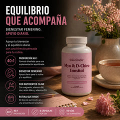Ultimate MYO & D-Chiro Inositol 2000mg (40:1) 300 Cápsulas