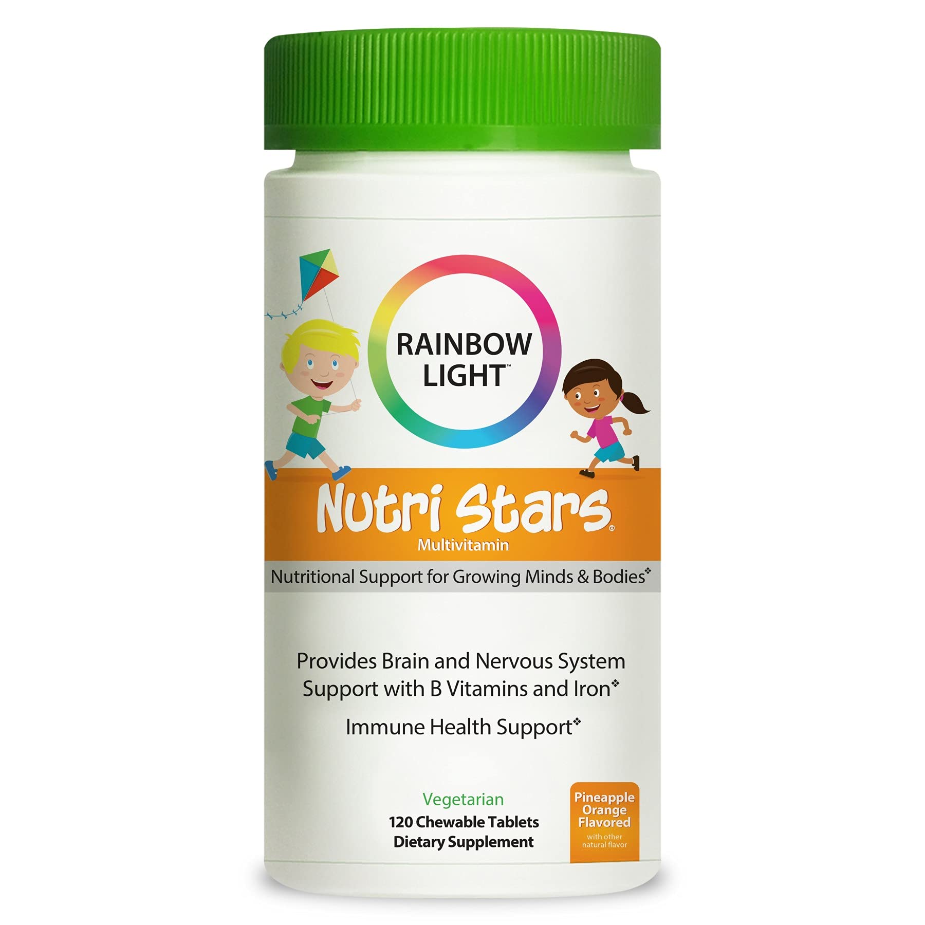 Nutri Stars 120 tabletas masticables  - Multivitaminico para niños - Salud Vida Peru