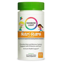 Nutri Stars 120 tabletas masticables  - Multivitaminico para niños - Salud Vida Peru