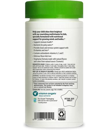 Nutri Stars 120 tabletas masticables  - Multivitaminico para niños - Salud Vida Peru