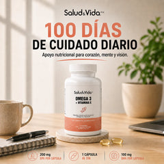 Omega 3 + Vitamina E 100 Cápsulas