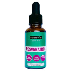 RESVERATROL GOTERO 30ML (ZUMO DE ALTA CONCENTRACIÓN) | Antioxidante, Colesterol, Neuroprotector, Longevidad, Diabetes.