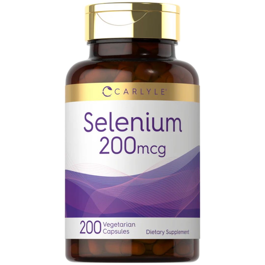 SELENIO 200 CÁPSULAS 200MCG. | Antioxidante, Tiroides, Cáncer, Antiinflamatorio.