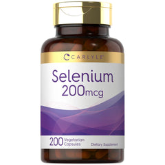 SELENIO 200 CÁPSULAS 200MCG. | Antioxidante, Tiroides, Cáncer, Antiinflamatorio.