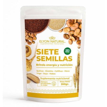 7 Semillas en Polvo  x350g – Fibra, Proteínas y Energía Natural