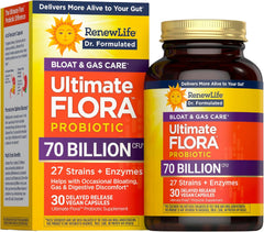 Probiótico 70 Billion  30 cápsulas - Cuidado para la hinchazón abdominal y los gases