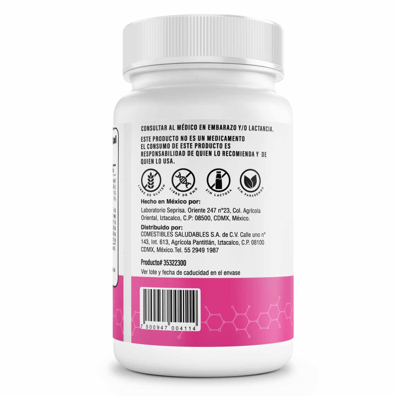 Ácido Hialurónico 250mg 100 cápsulas
