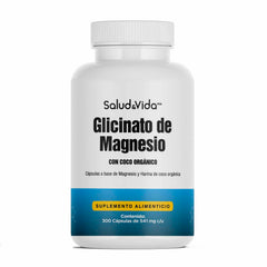 Glicinato de Magnesio 2440mg 300 Cápsulas