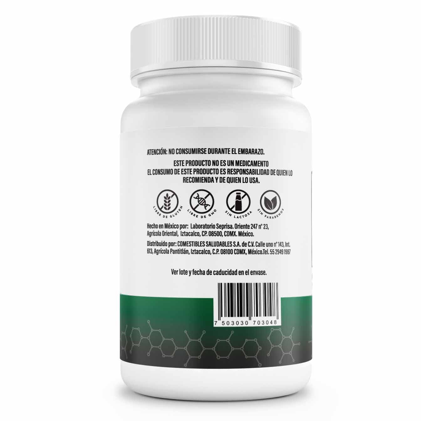 L-Citrulina + L-Arginina 100 Cápsulas