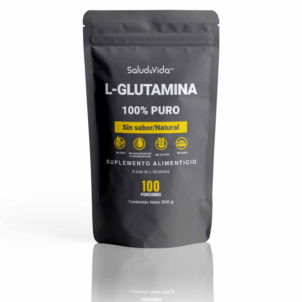 L-Glutamina 500 gramos