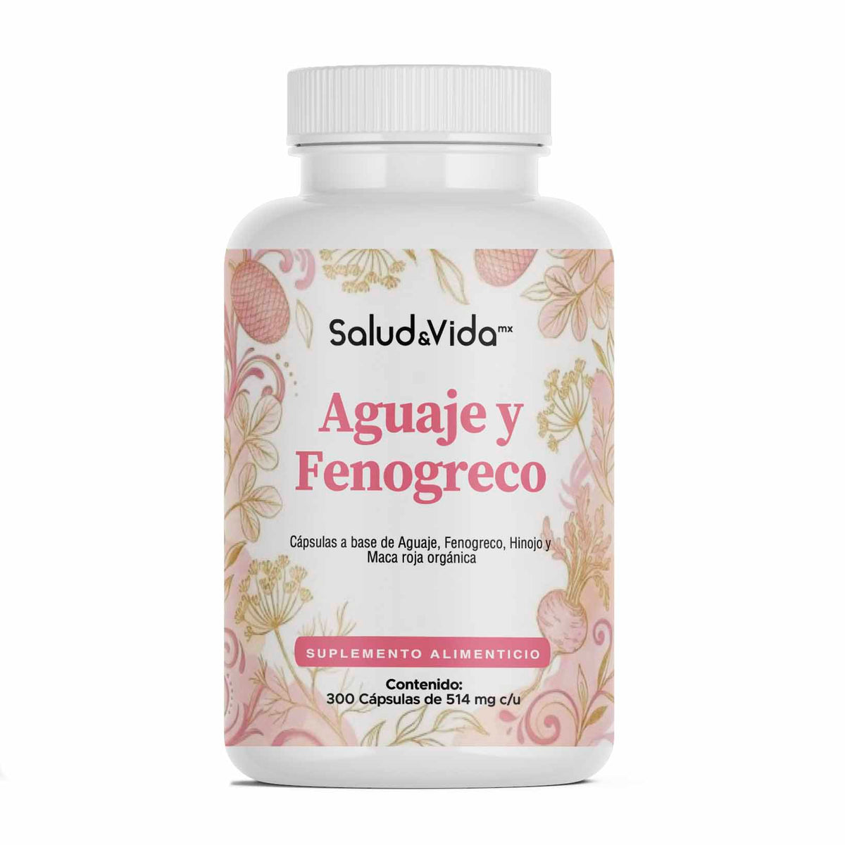 Aguaje Fenogreco Hinojo 300 caps