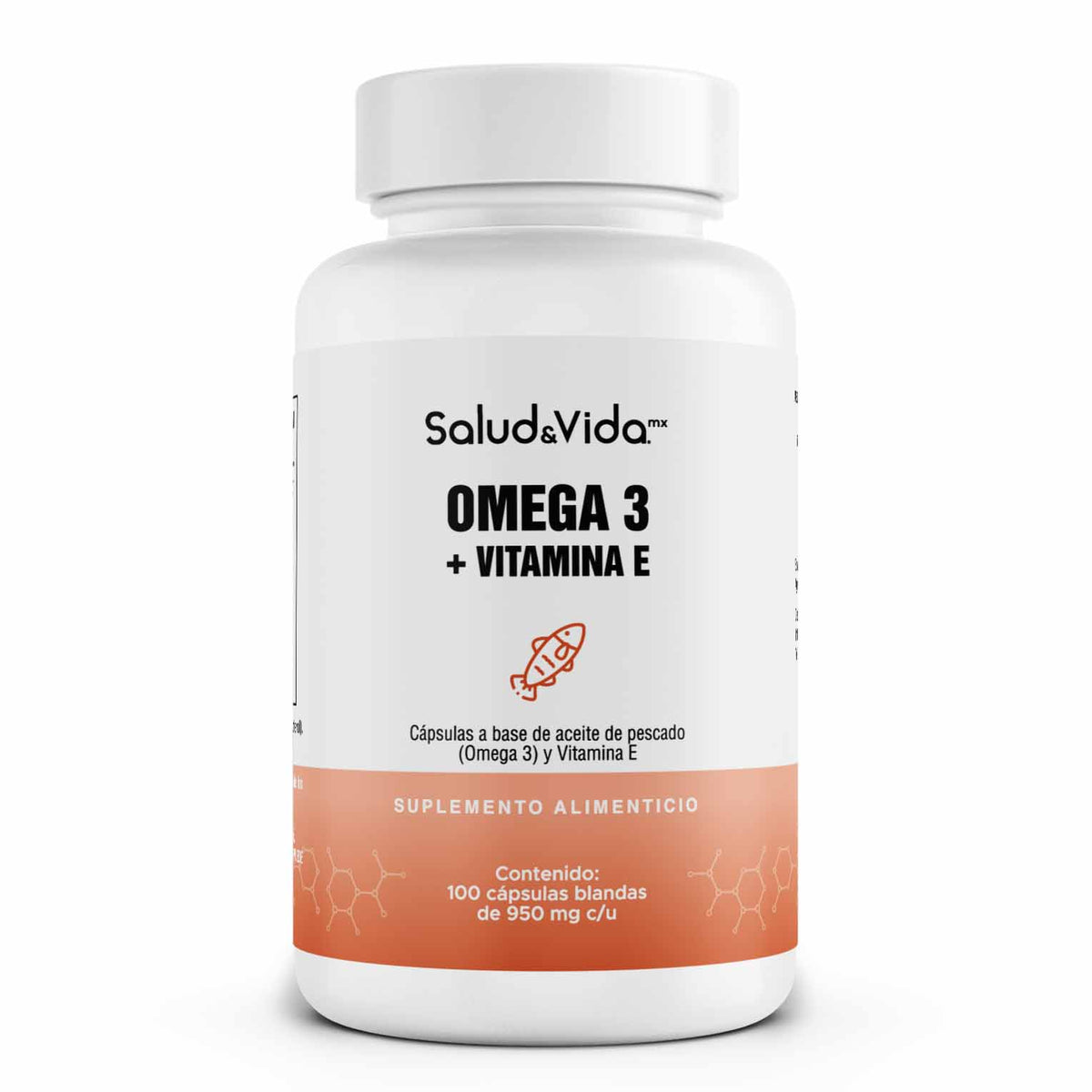 Omega 3 + Vitamina E 100 Cápsulas