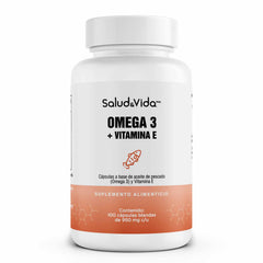 Omega 3 + Vitamina E 100 Cápsulas