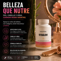 Vitaglow 500mg 200 Cápsulas