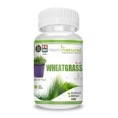 Wheatgrass 90 cápsulas 500mg - Desintoxica y Regenera el Hígado.