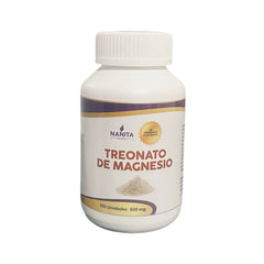 TREONATO DE MAGNESIO 100 CÁPSULAS 500MG. | Memoria, Estrés, Ansiedad, Sueño.