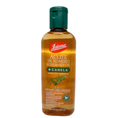 ACEITE DE ROMERO CON CANELA 120ML JALOMA MEXICANO | Fortalece, Limpia y Revitaliza.