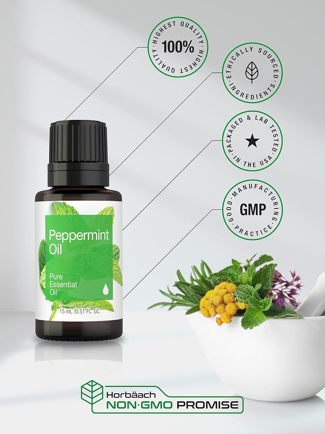 Aceite Esencial de Menta 15ml.