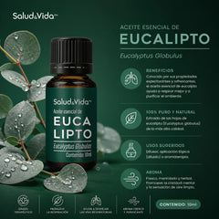 Kit de 6 Aceites esenciales para Aromaterapia 10ml.