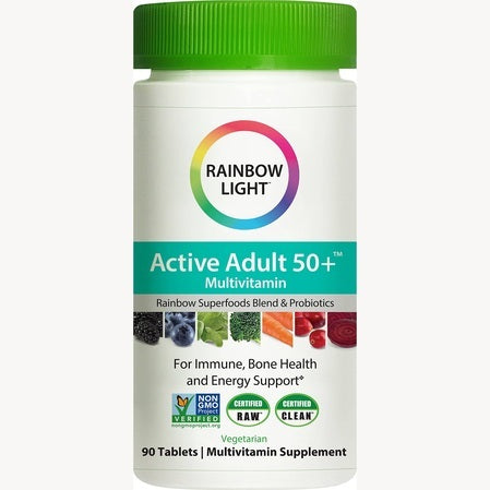 Active Adult 50+ 90 tabletas - Multivitamínico para adultos