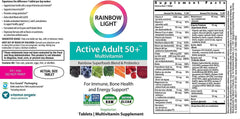 Active Adult 50+ 90 tabletas - Multivitamínico para adultos - Salud Vida Peru
