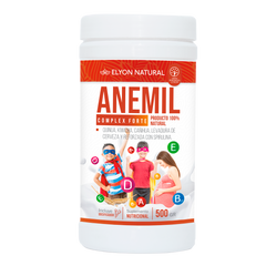 Anemil (500g): ANEMIA - Con Espirulina, Quinua, Kiwicha y Levadura de Cerveza