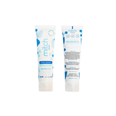 Pasta Dental Natural de Menta Ártica 100ml Sin Flúor - Mitch