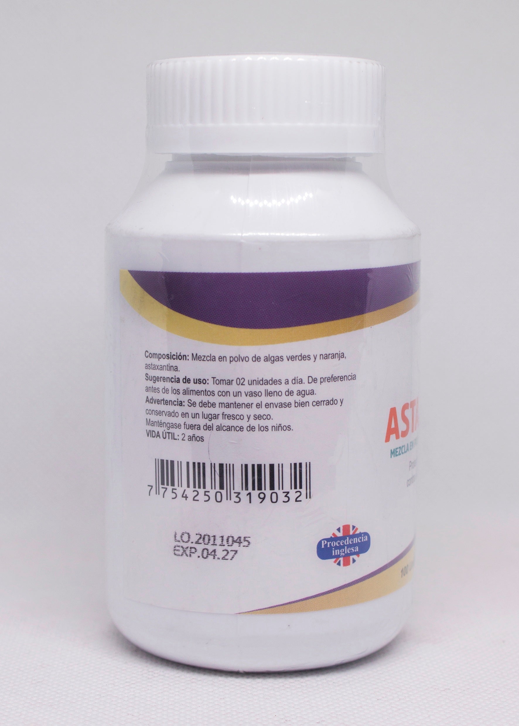 ASTAXANTINA 180 CÁPSULAS 10MG | Antioxidante, Mejora la vista, Trigliceridos, Inflamación, Sistema inmunológico.